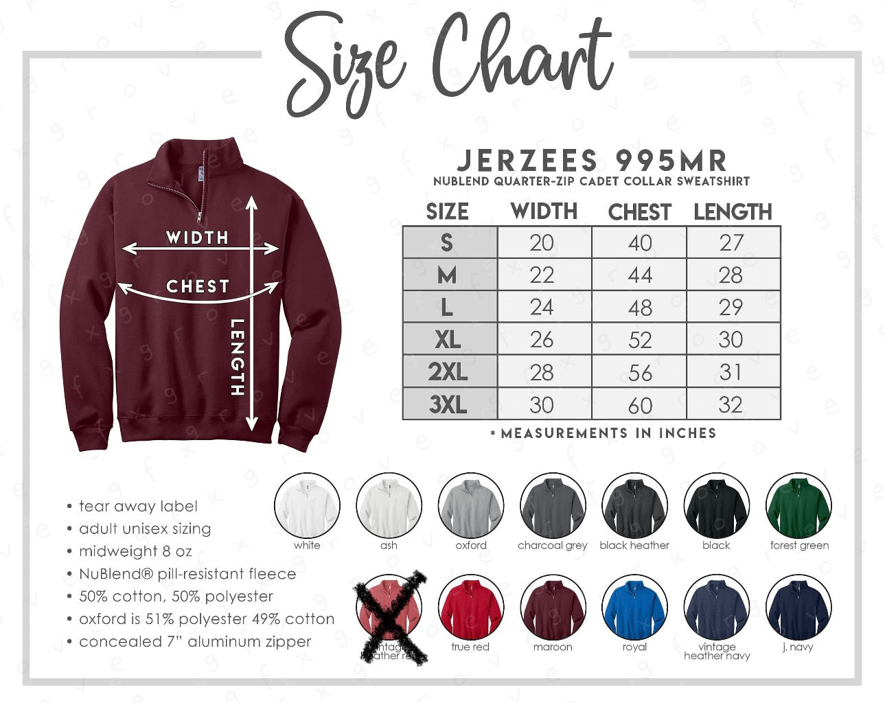 Adult Quarter Zip - EI Fundraiser