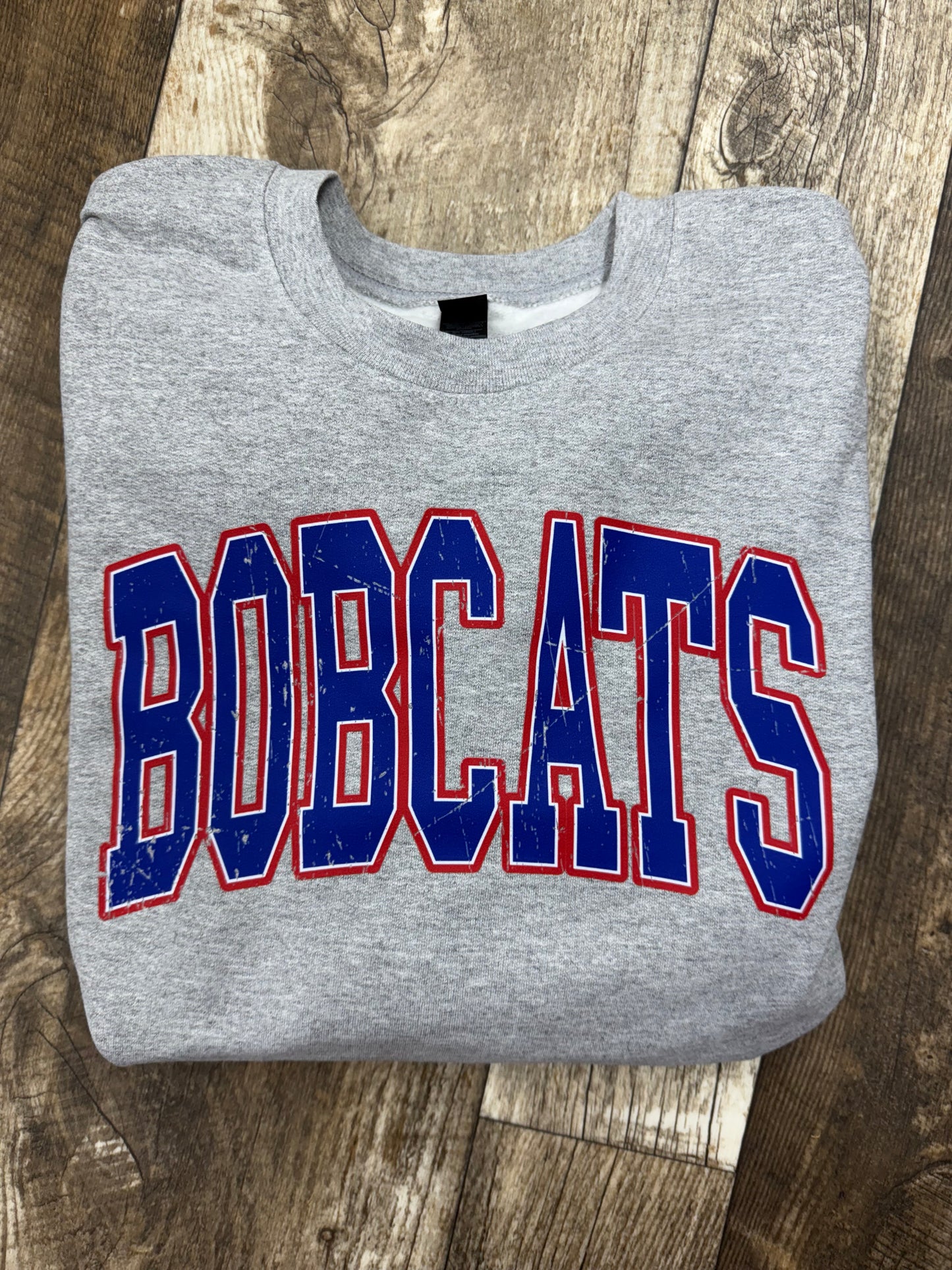 Varsity Bobcats Crewneck Sweatshirt